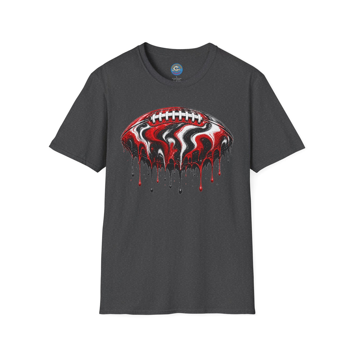 Georgia Bulldogs Drip Football T-Shirt