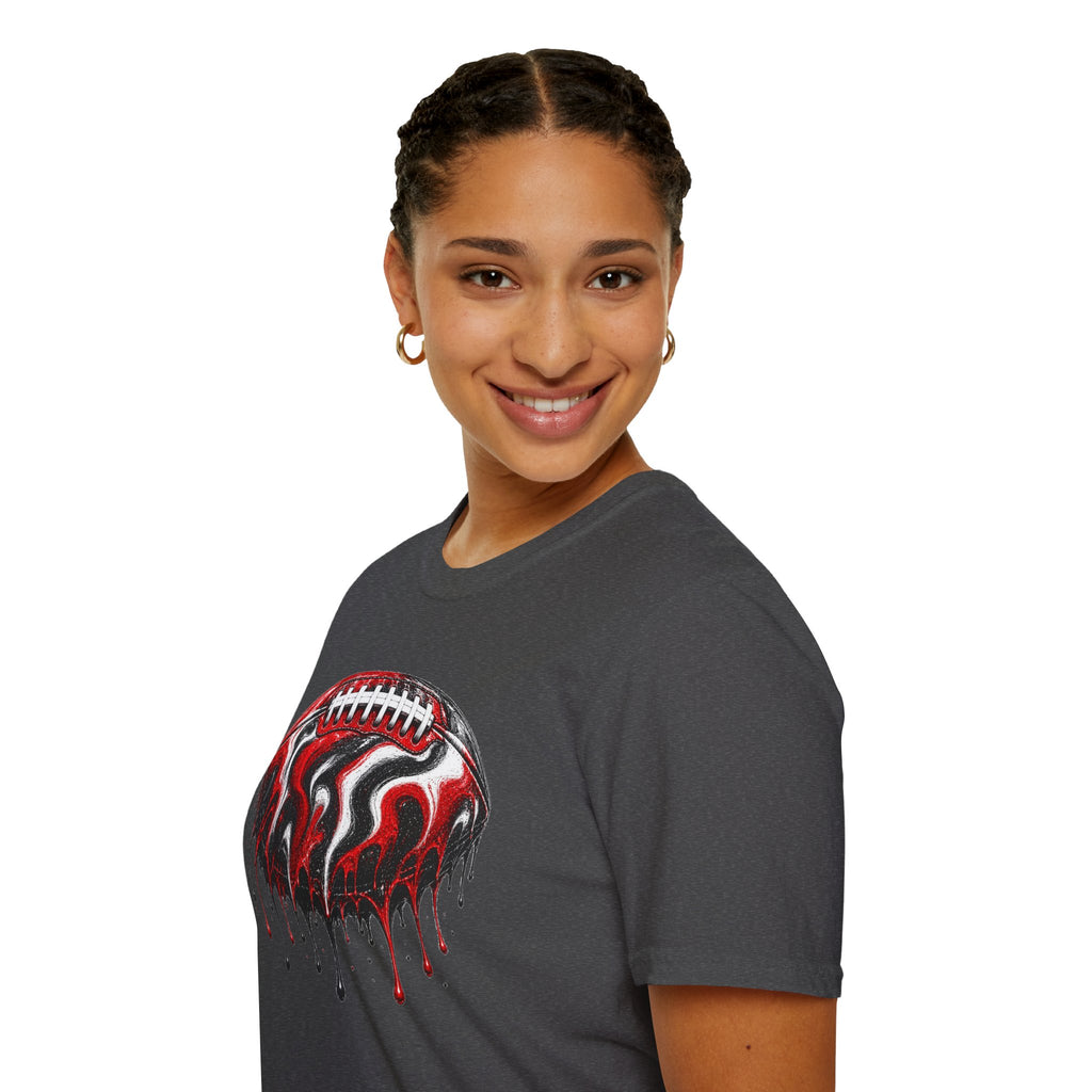 Georgia Bulldogs Drip Football T-Shirt