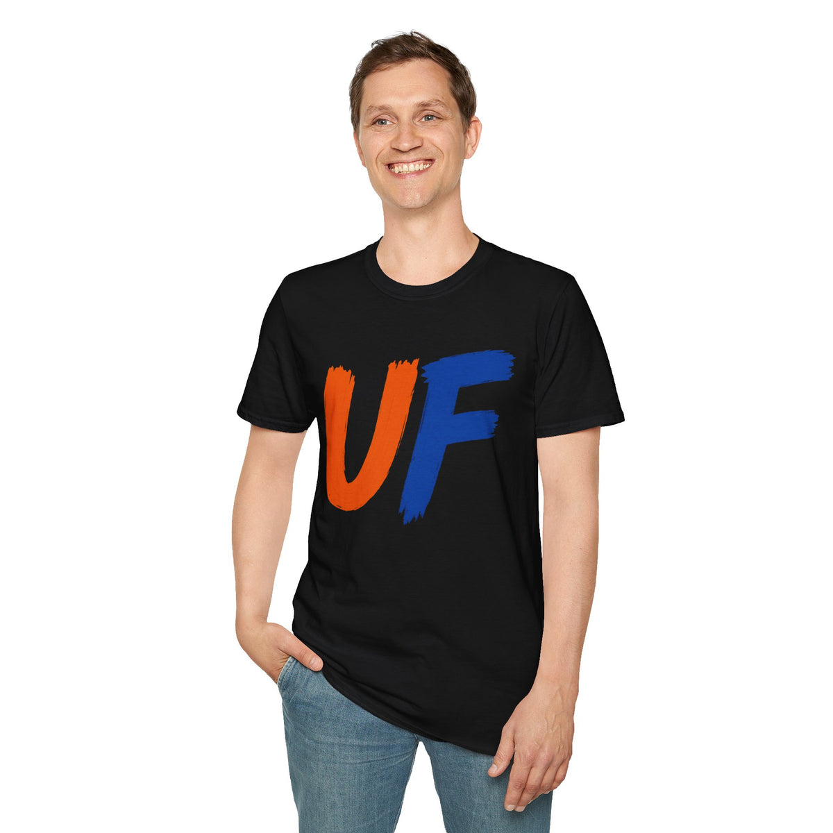 University of Florida "UF" Brush Stroke T-Shirt
