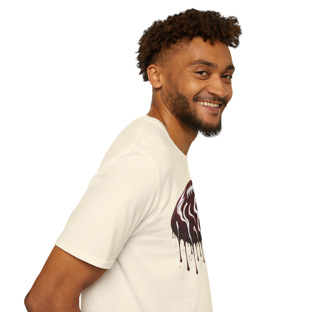 Texas A&M Aggies Drip Football T-Shirt