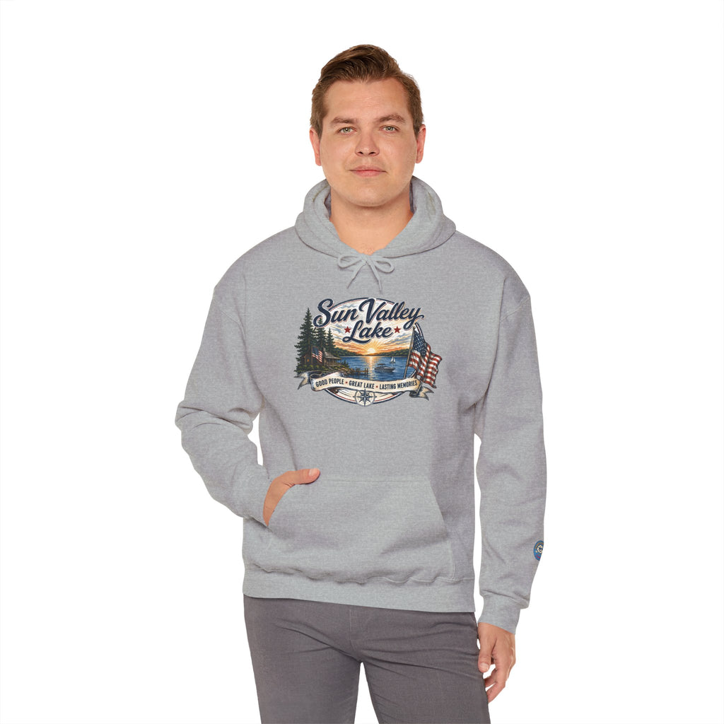 Sun Valley Lake Unisex Hoodie