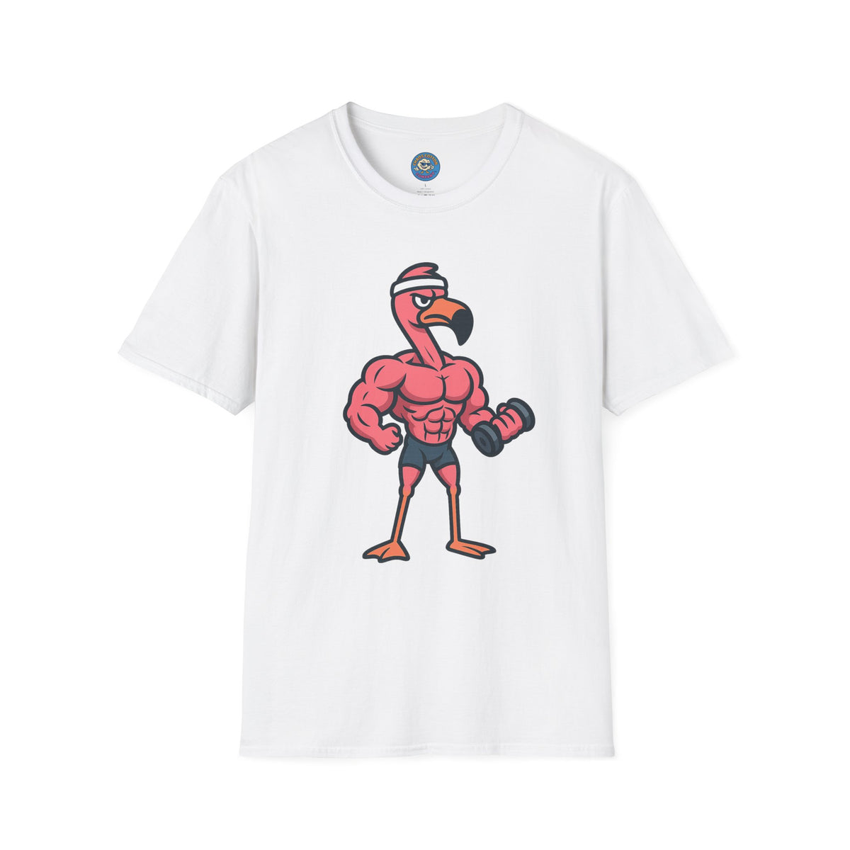 Skipping Leg Day Flamingo T-Shirt