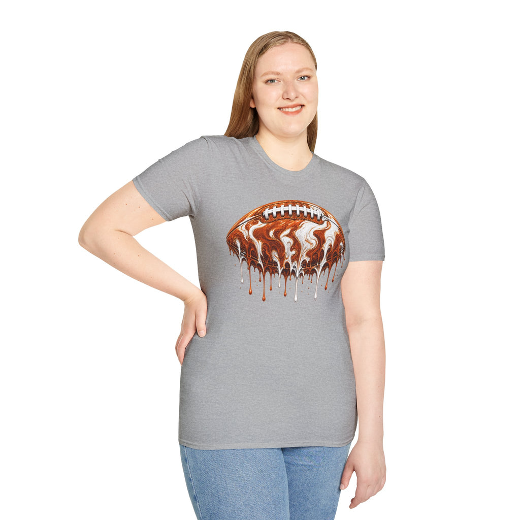 Texas Longhorns Drip Football T-Shirt