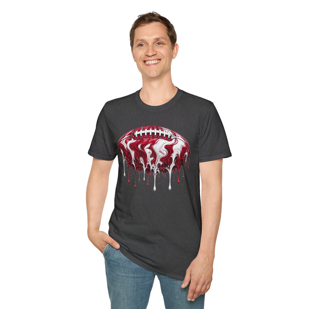 Oklahoma Sooners Drip Football T-Shirt