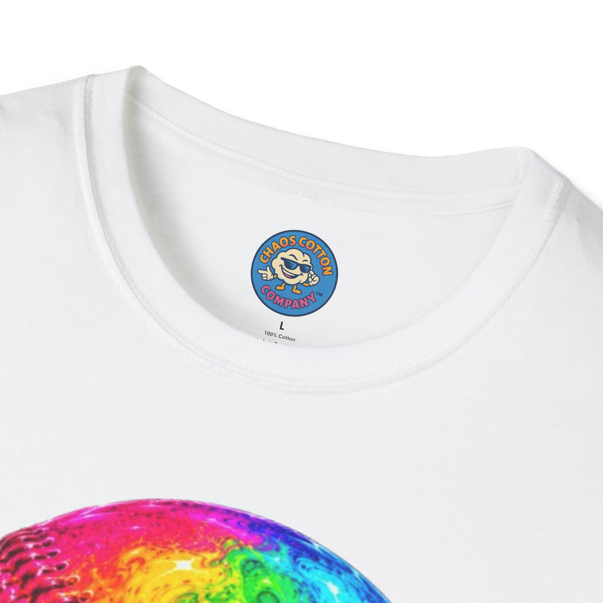 Rainbow Drip Baseball T-Shirt