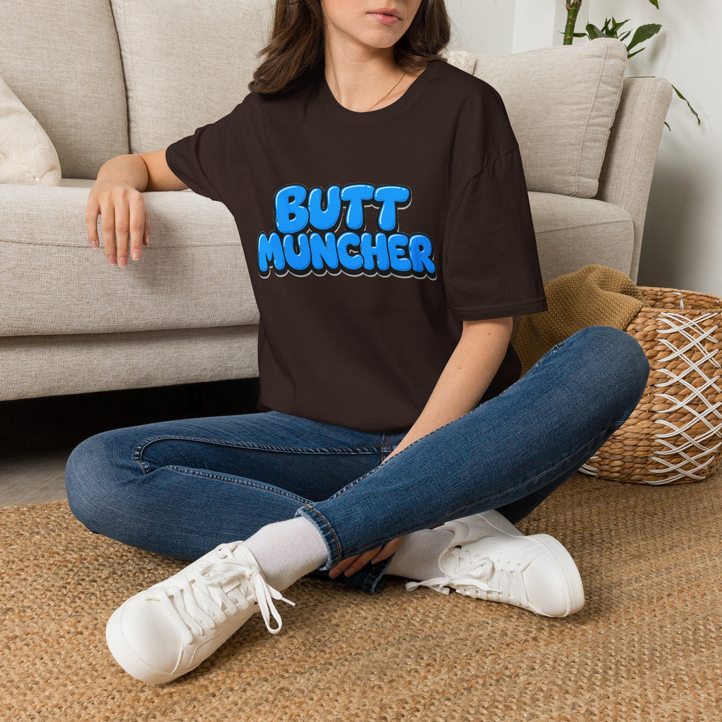 Butt Muncher T-Shirt (Blue)