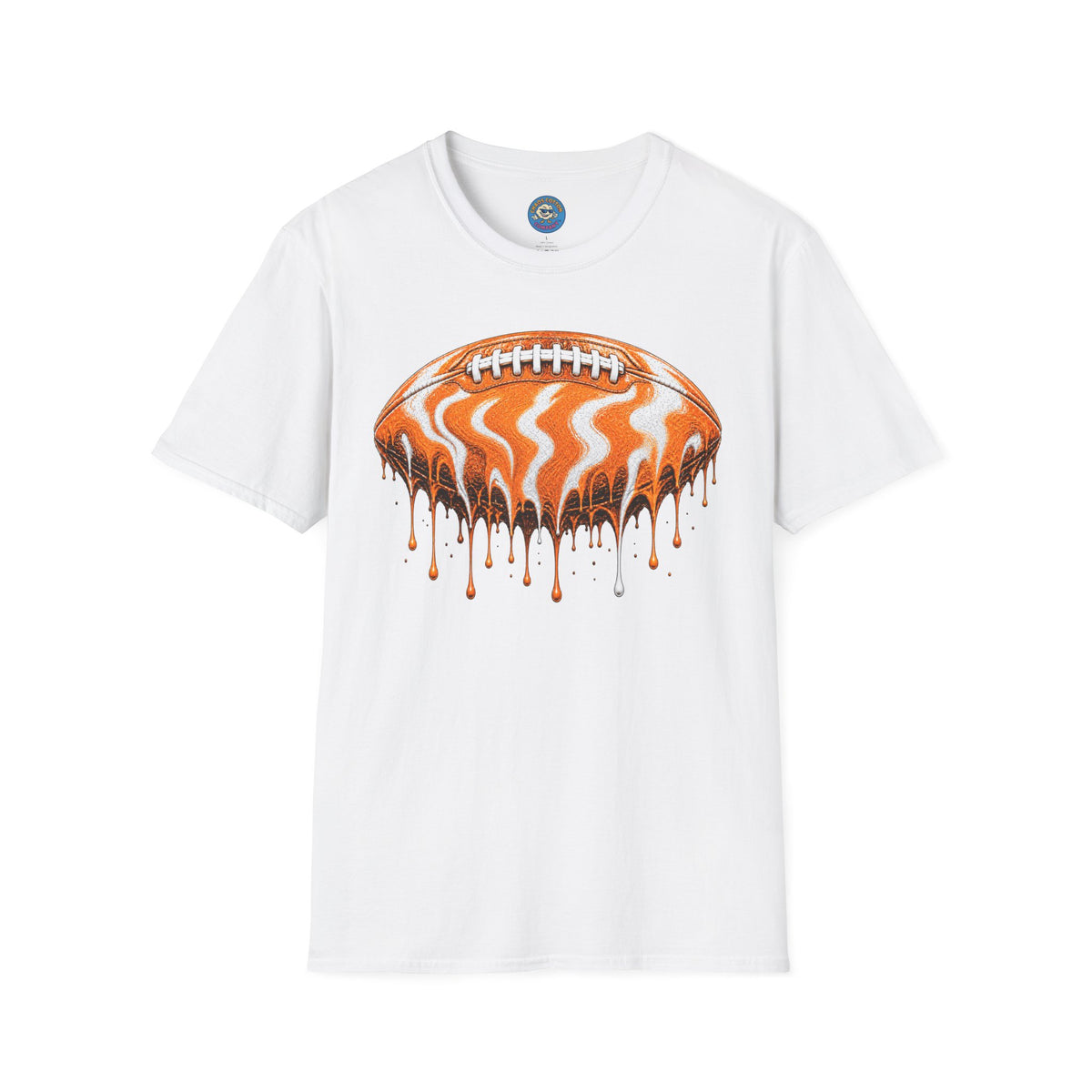 Tennessee Volunteers Drip Football T-Shirt