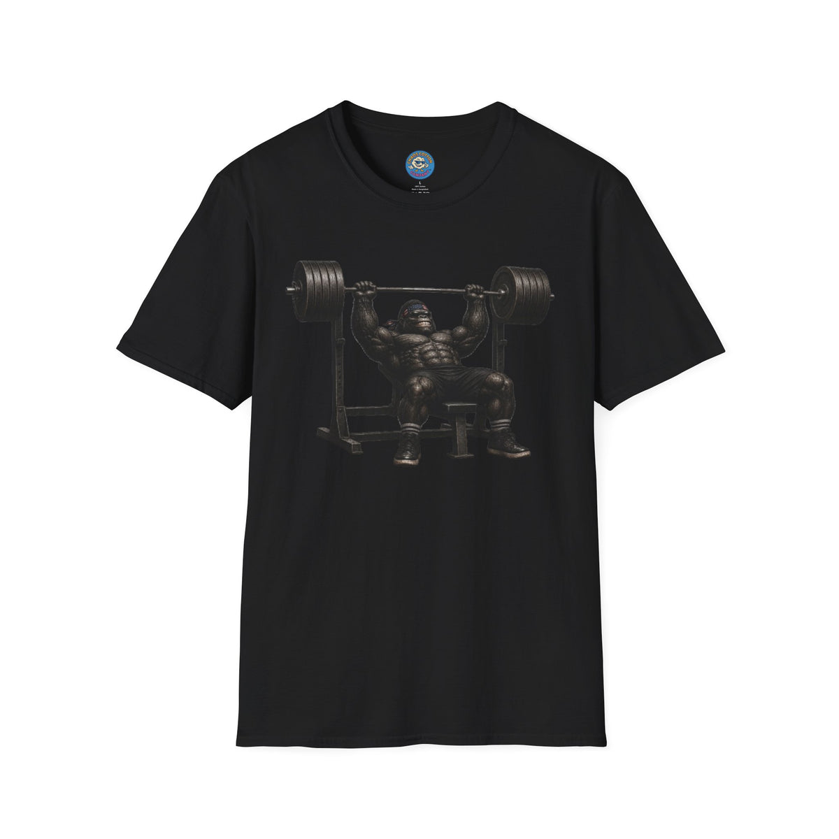 Gorilla Weightlifting T-Shirt (Chest Press)