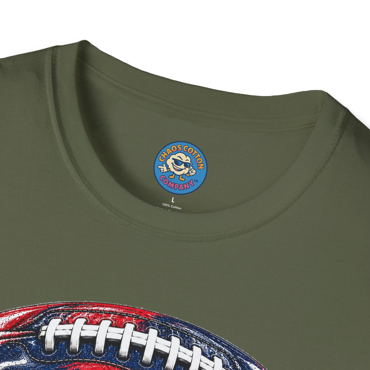 Ole Miss Drip Football T-Shirt