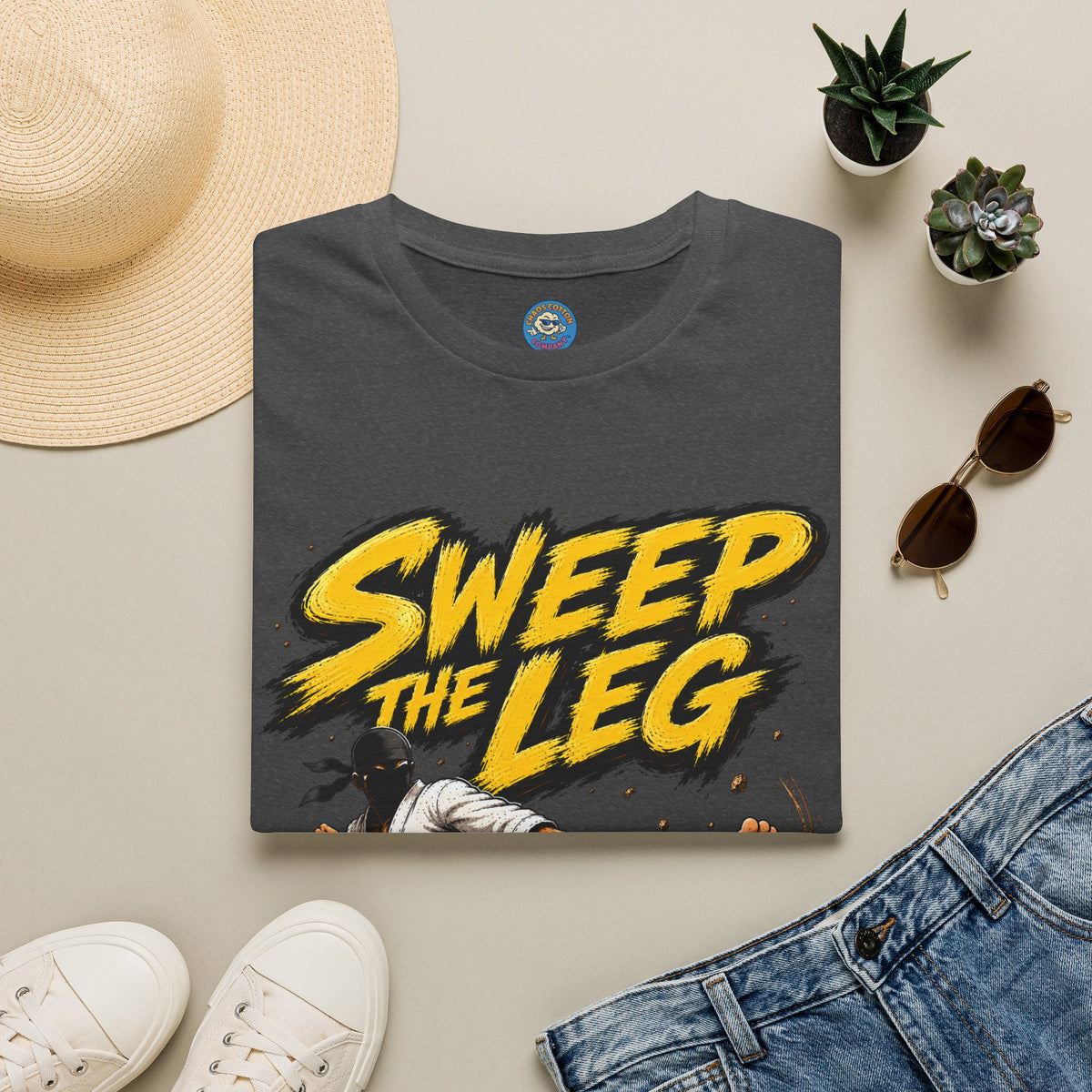 Sweep The Leg T-Shirt | Karate Kid Inspired Martial Arts Design