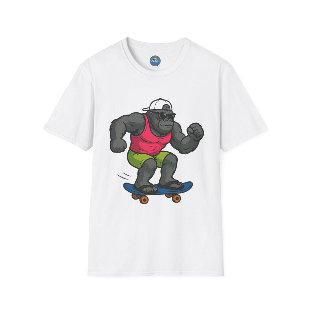Skateboarding Gorilla T-Shirt