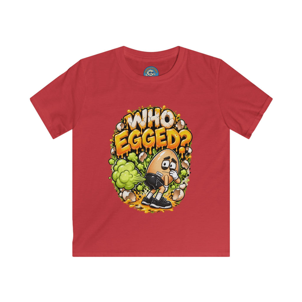 Greg the Egg "Who Egged" Kids T-Shirt