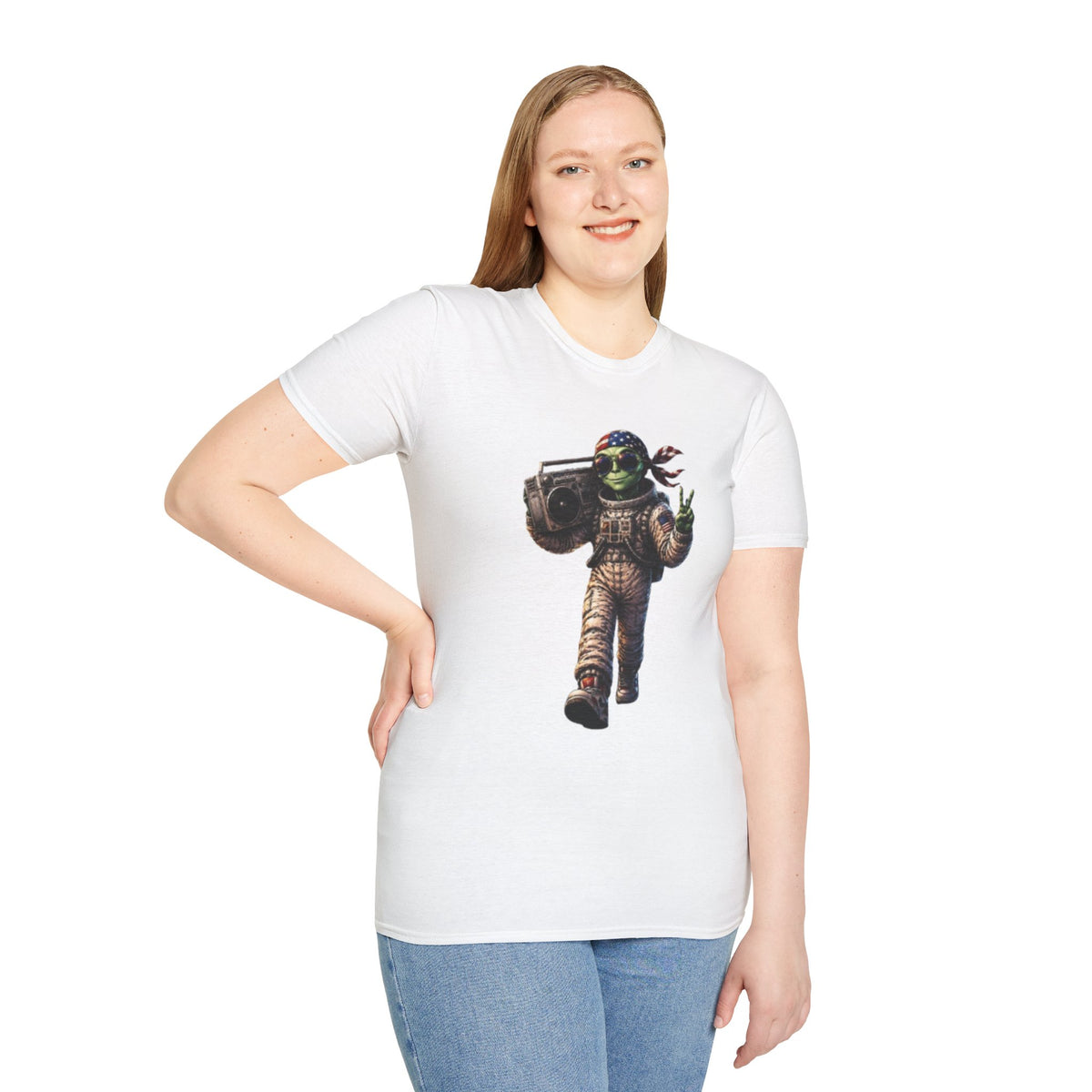 Cosmic Mixtape Alien Astronaut T-Shirt