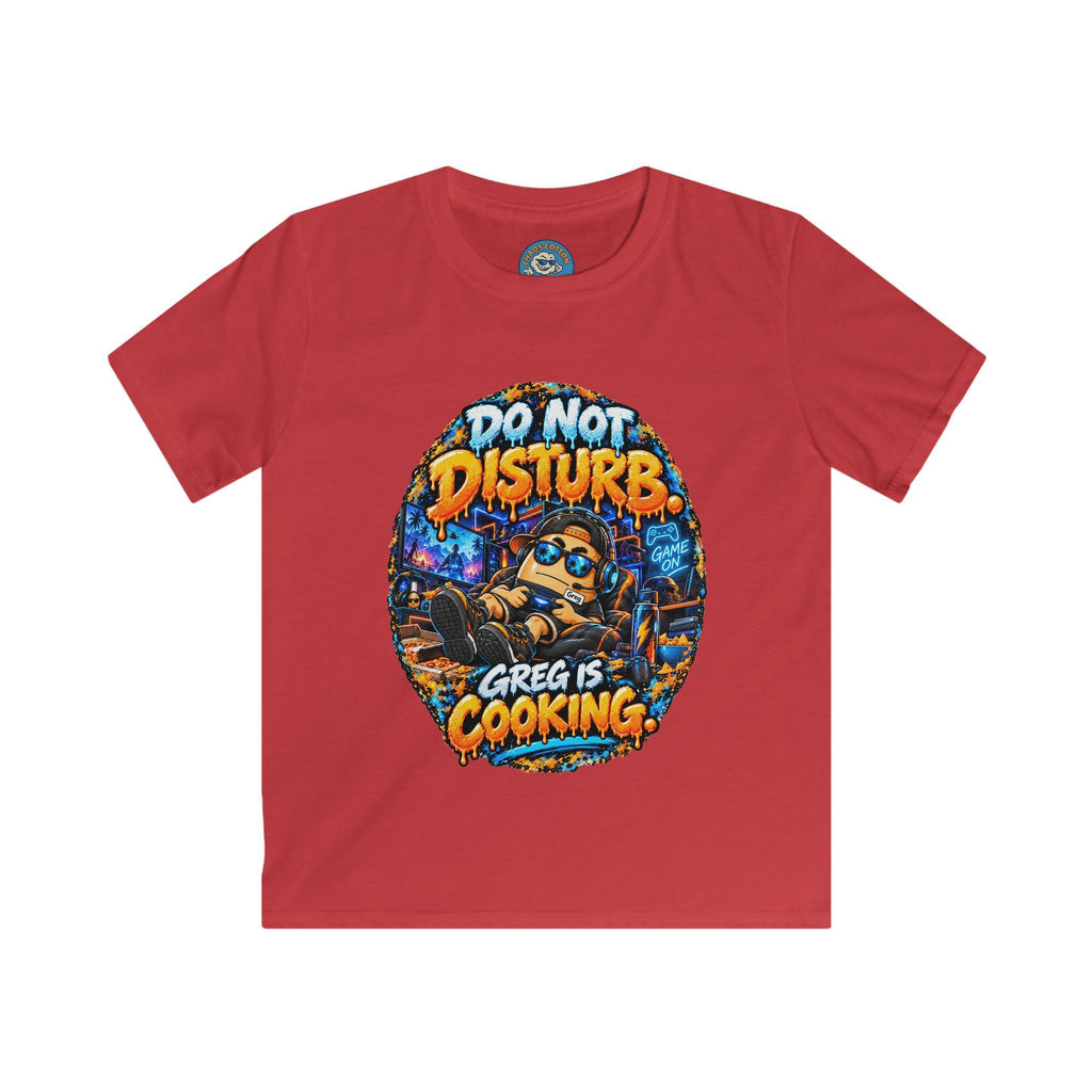Greg the Egg "Greg is Cooking" Kids T-Shirt