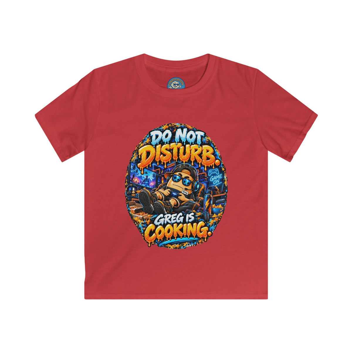 Greg the Egg "Greg is Cooking" Kids T-Shirt