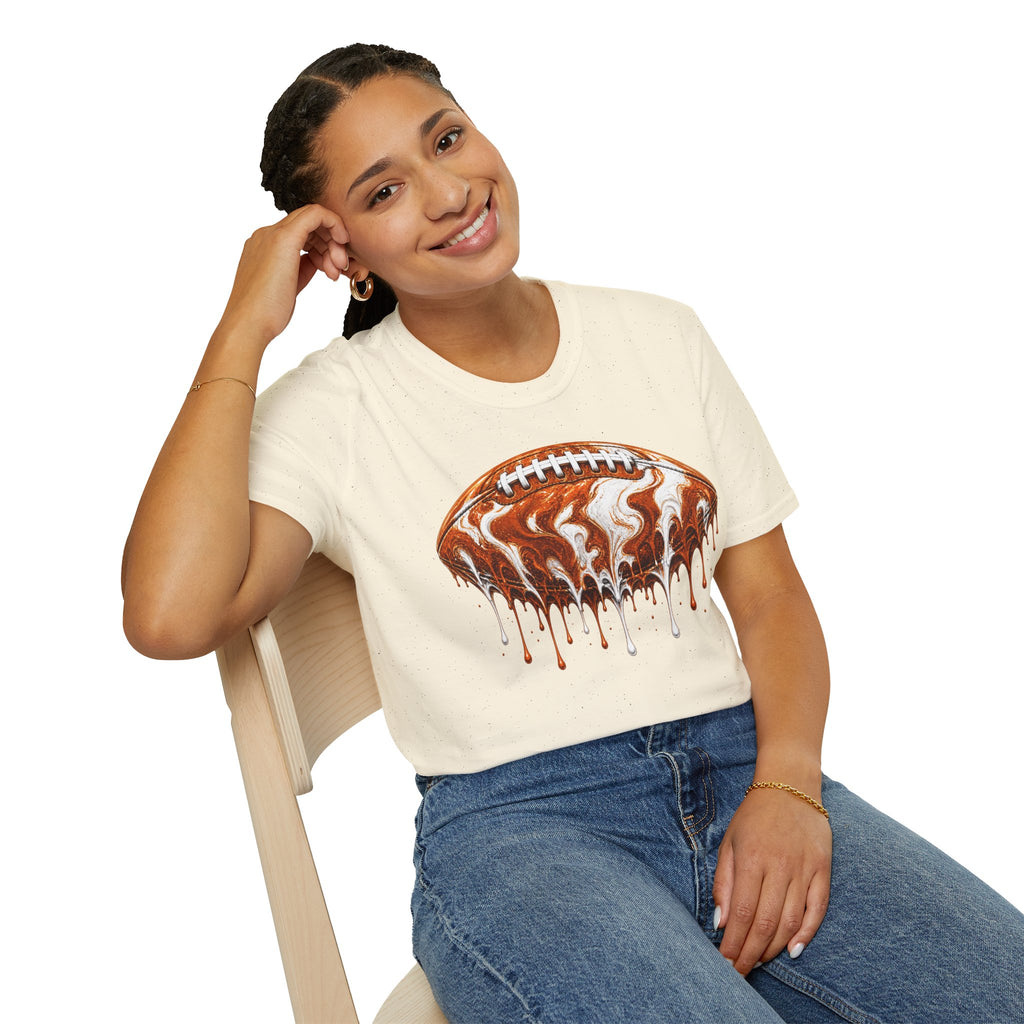 Texas Longhorns Drip Football T-Shirt