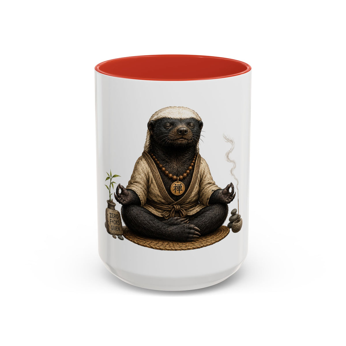 Zen Honey Badger Coffee Mug