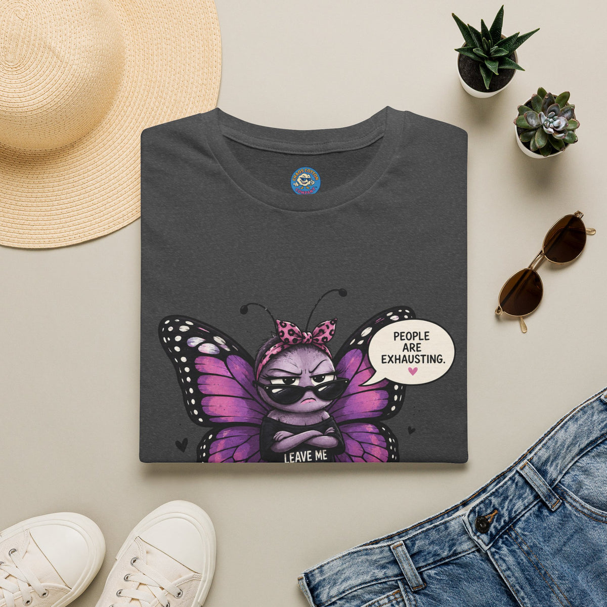 Not So Social Butterfly T-Shirt
