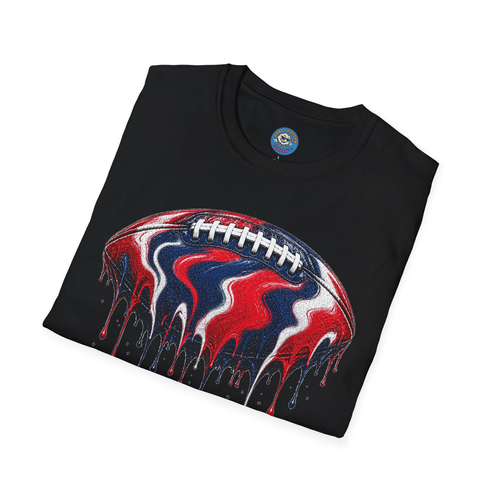 Ole Miss Drip Football T-Shirt