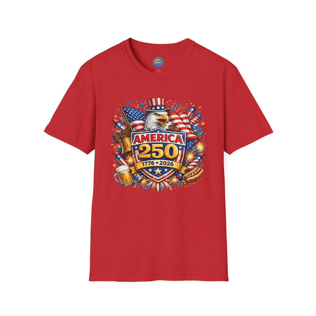 1776-2026 America 250 Patriotic T-Shirt