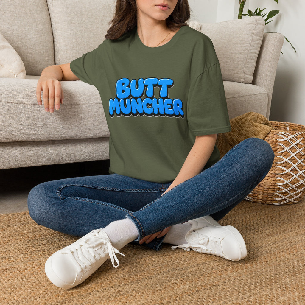 Butt Muncher T-Shirt (Blue)