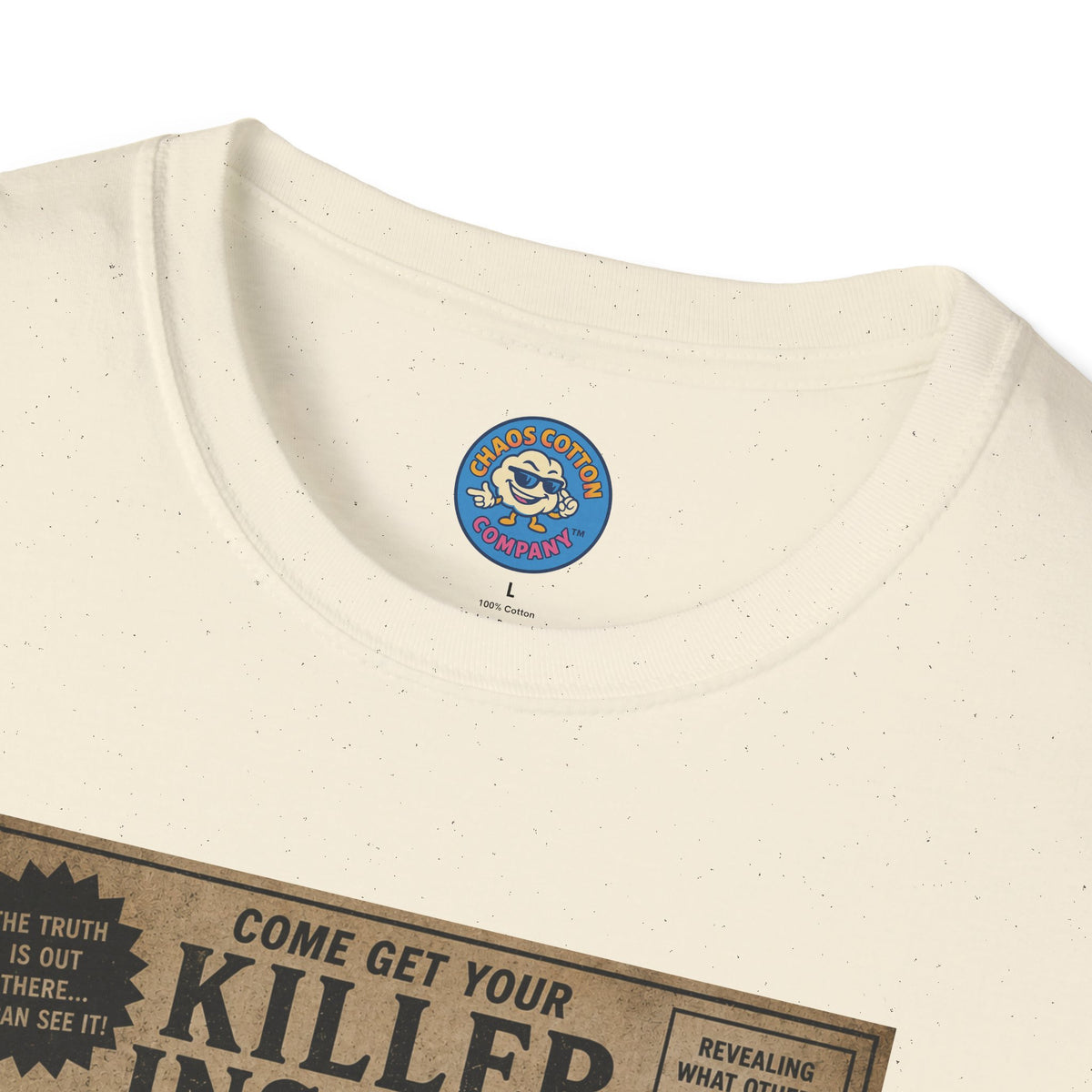 Killer Insight Vintage Newspaper Ad T-Shirt | Zodiac Psychic Readings