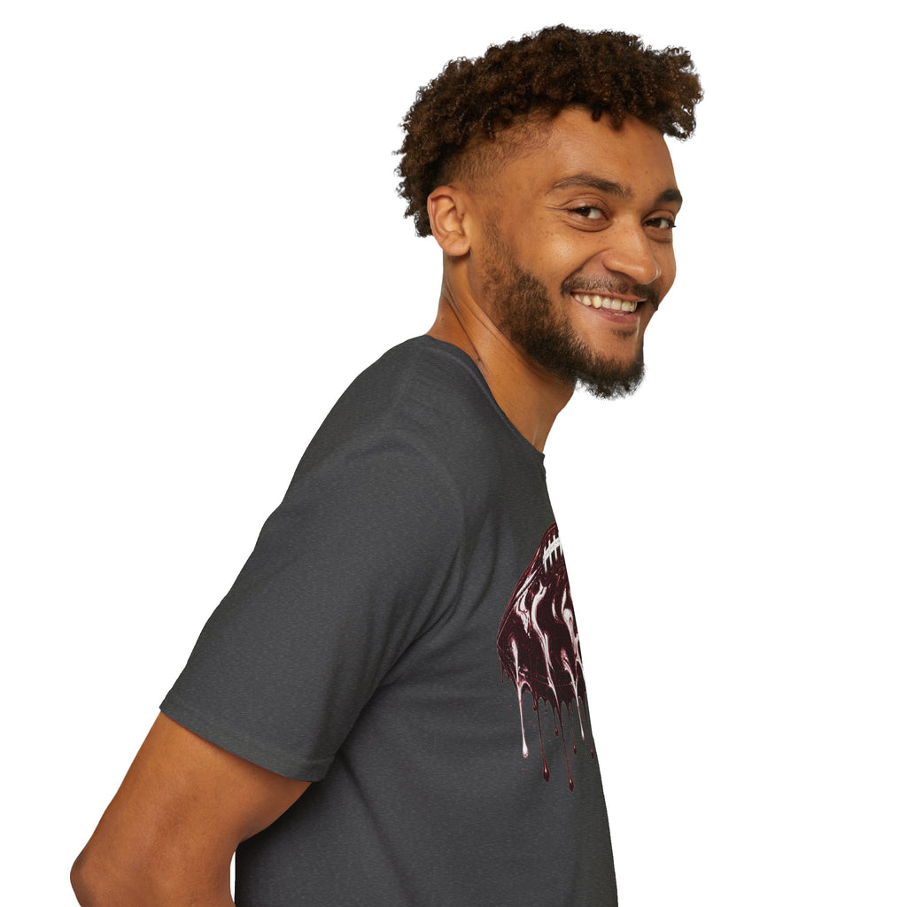 Mississippi State Bulldogs Drip Football T-Shirt
