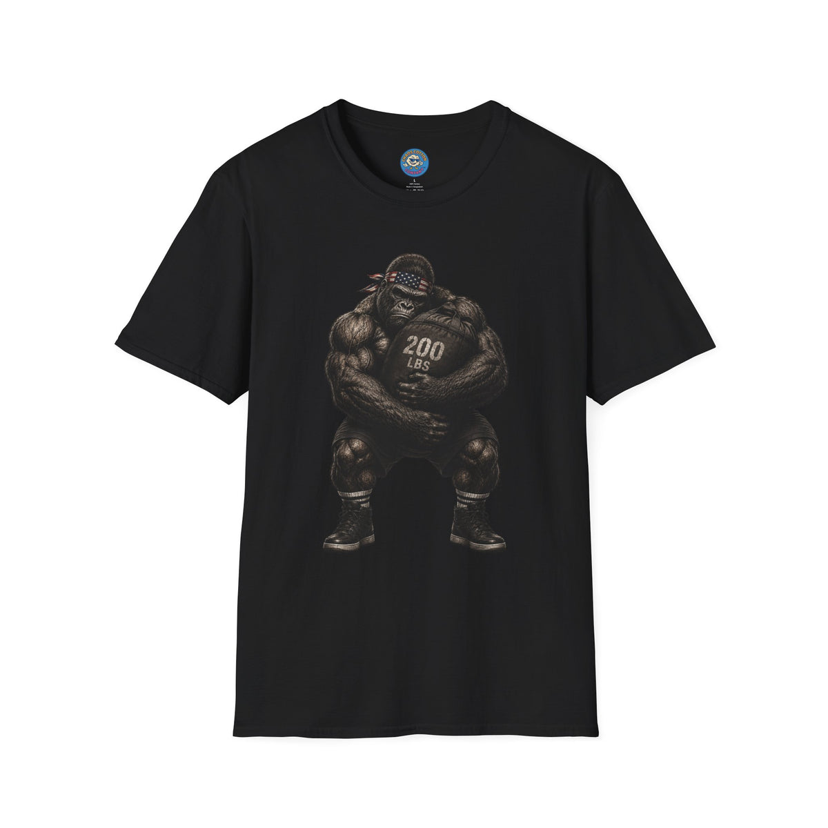 Gorilla Weightlifting T-Shirt (Strongman)