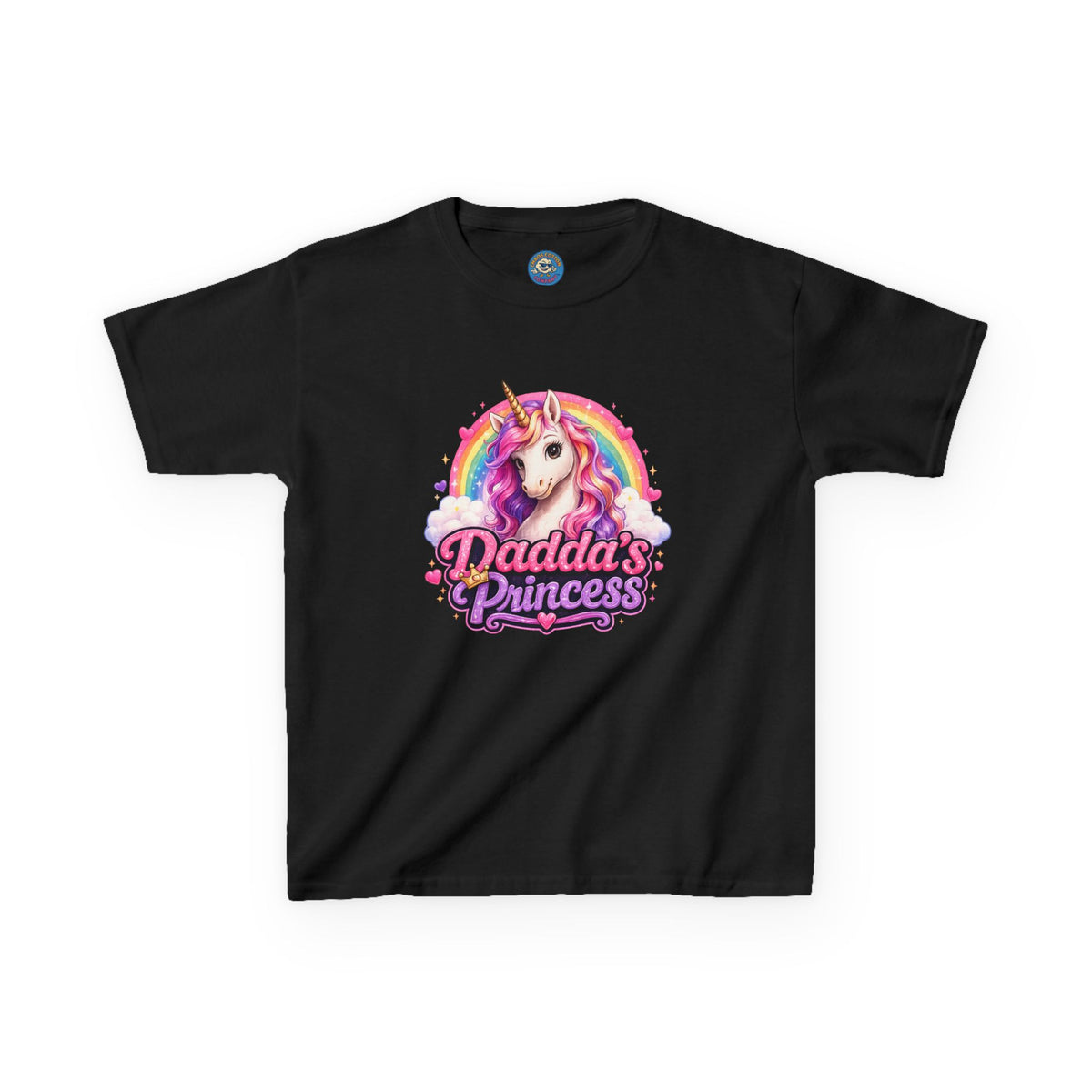 Dadda's Princess Unicorn Kids T-Shirt