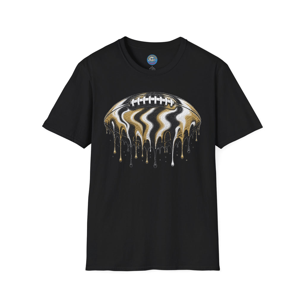 Vanderbilt Commodores Drip Football T-Shirt