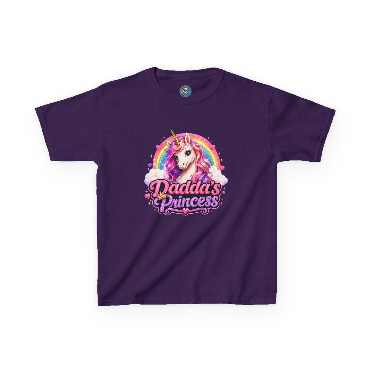 Dadda's Princess Unicorn Kids T-Shirt