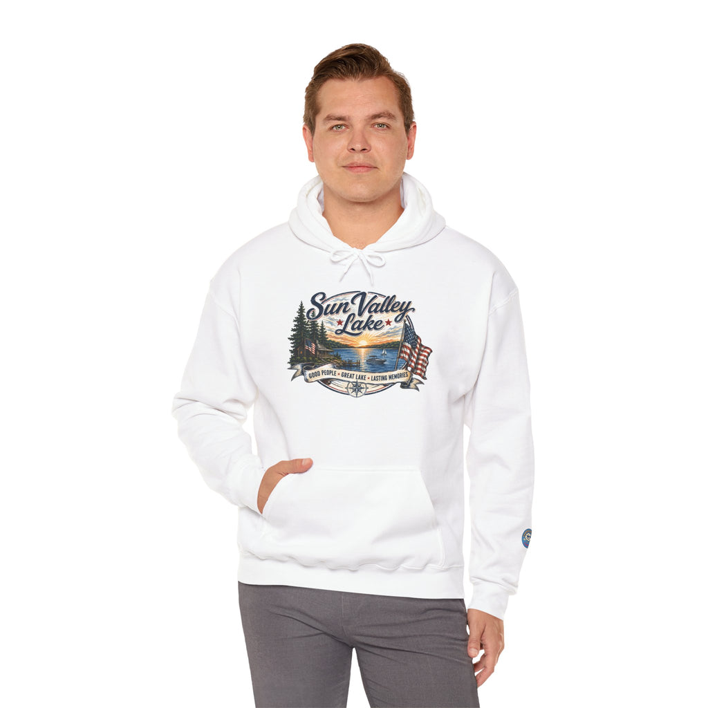 Sun Valley Lake Unisex Hoodie