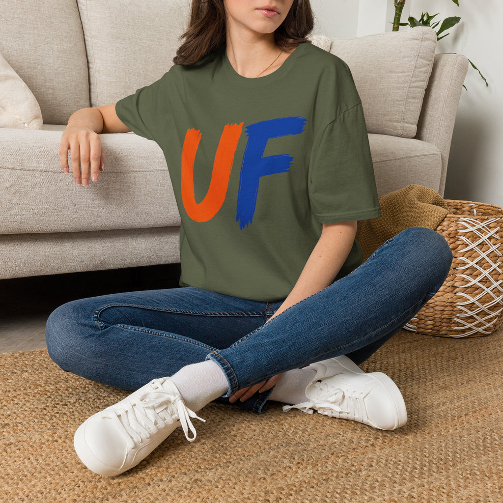 University of Florida "UF" Brush Stroke T-Shirt