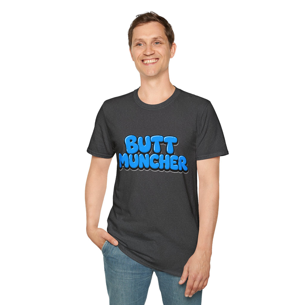 Butt Muncher T-Shirt (Blue)