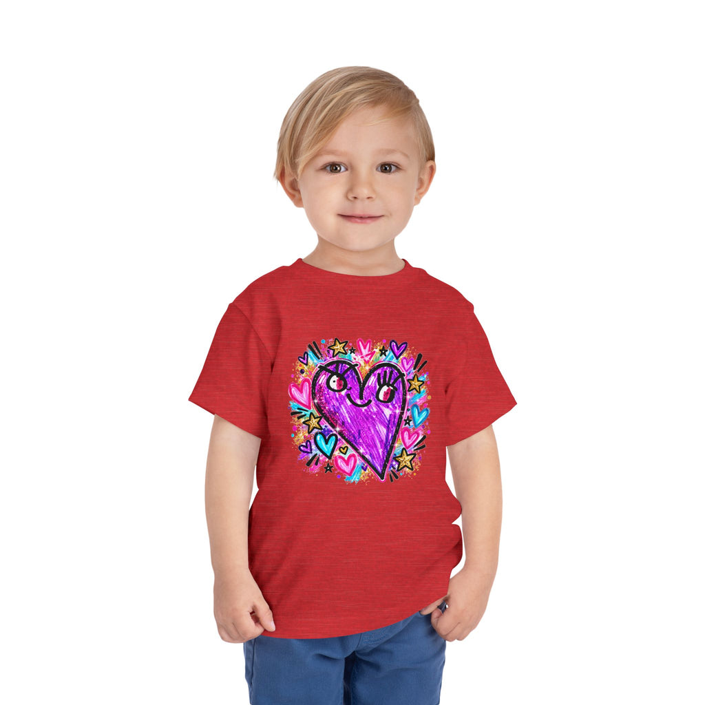 Hearts and Stars Toddler T-Shirt