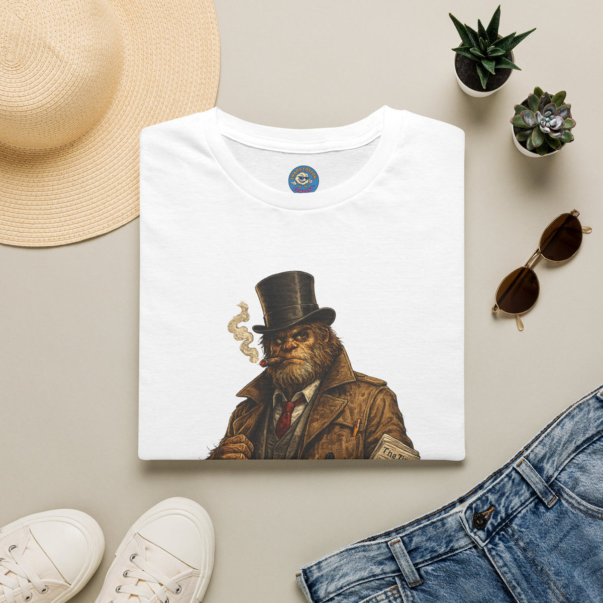Victorian Bigfoot T-Shirt