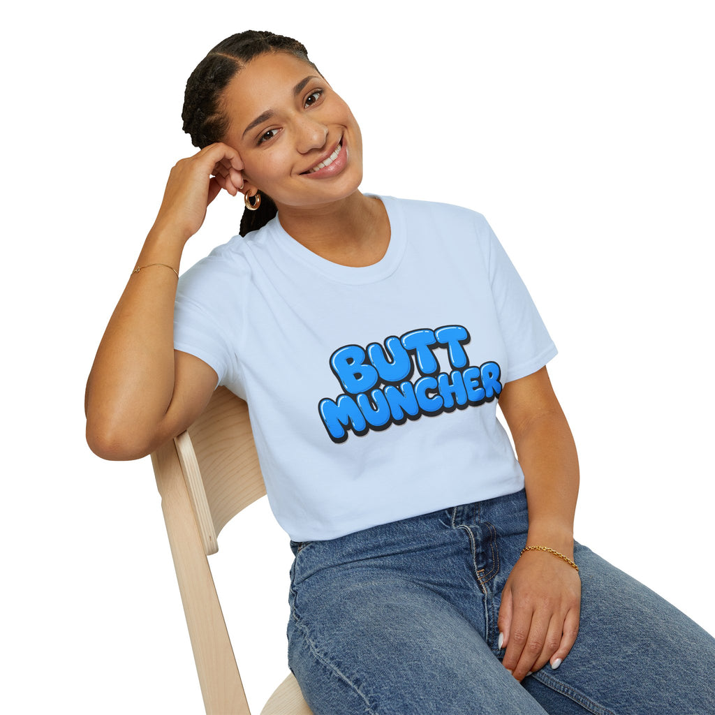 Butt Muncher T-Shirt (Blue)