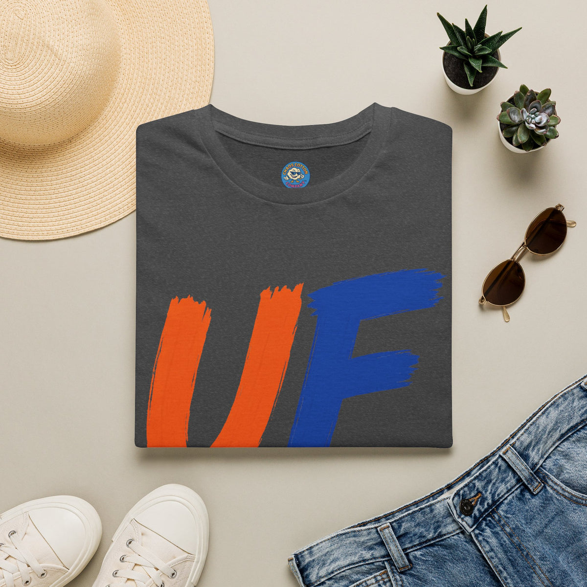 University of Florida "UF" Brush Stroke T-Shirt