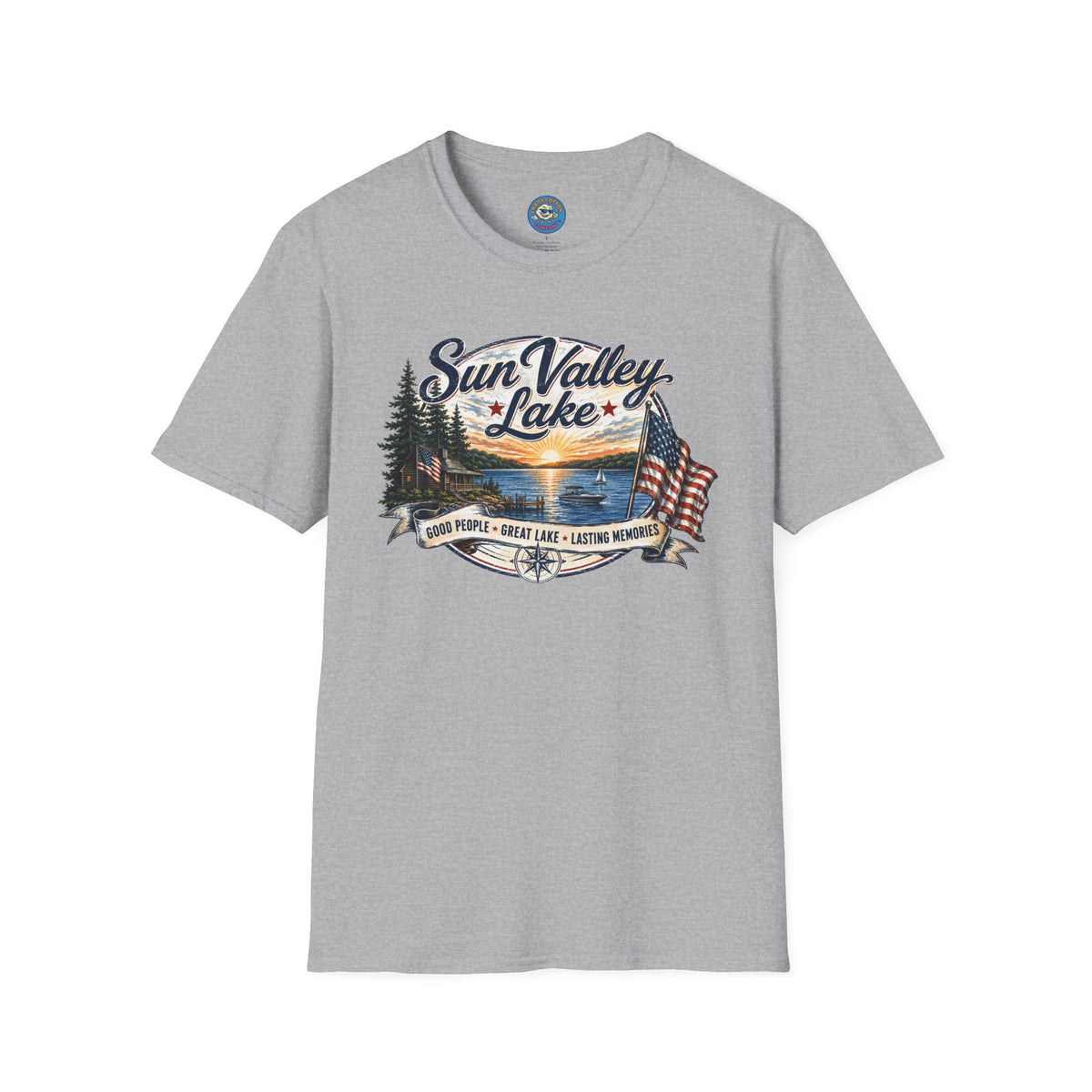 Sun Valley Lake Unisex T-Shirt