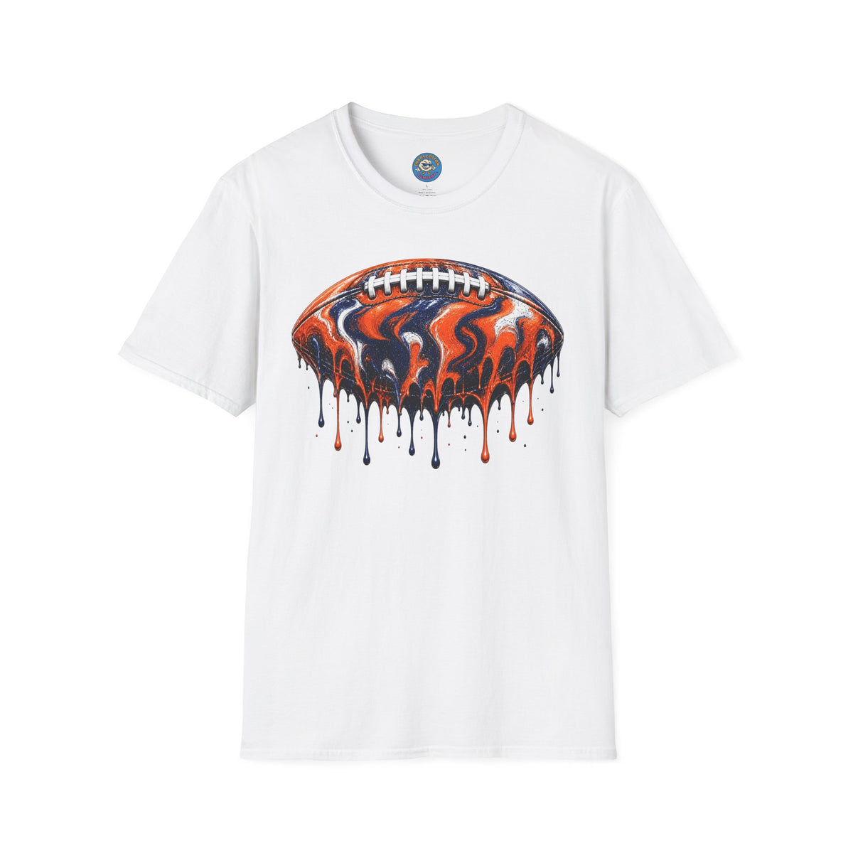 Auburn Tigers Football Drip T-Shirt