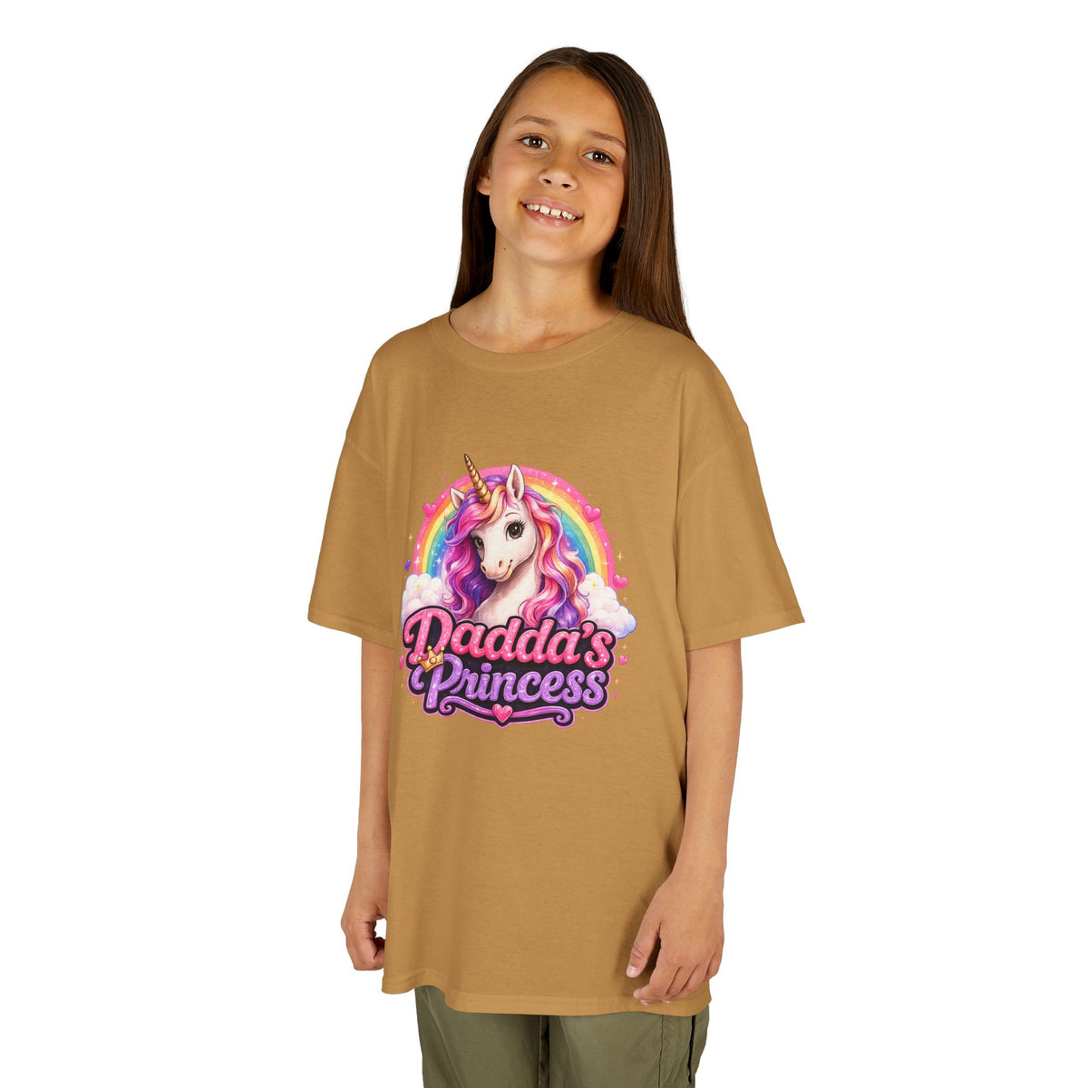 Dadda's Princess Unicorn Kids T-Shirt
