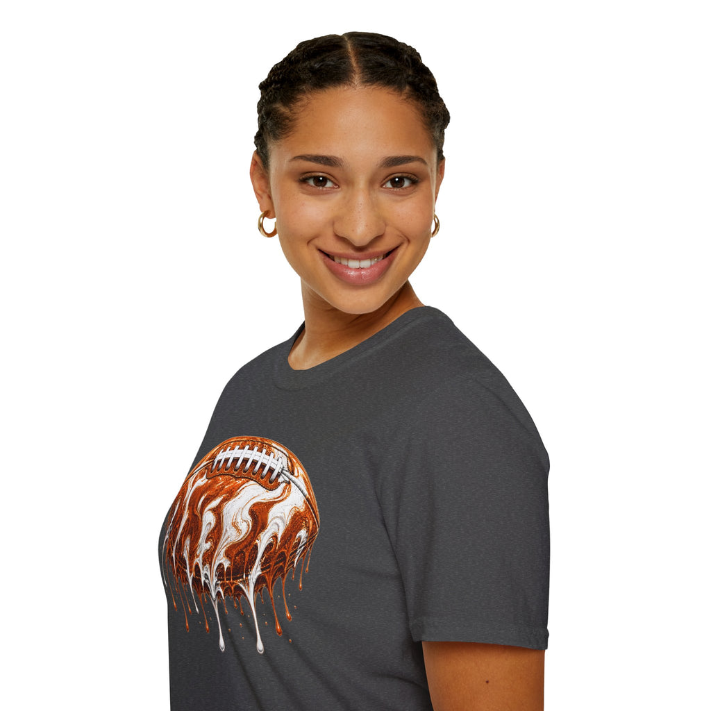 Texas Longhorns Drip Football T-Shirt