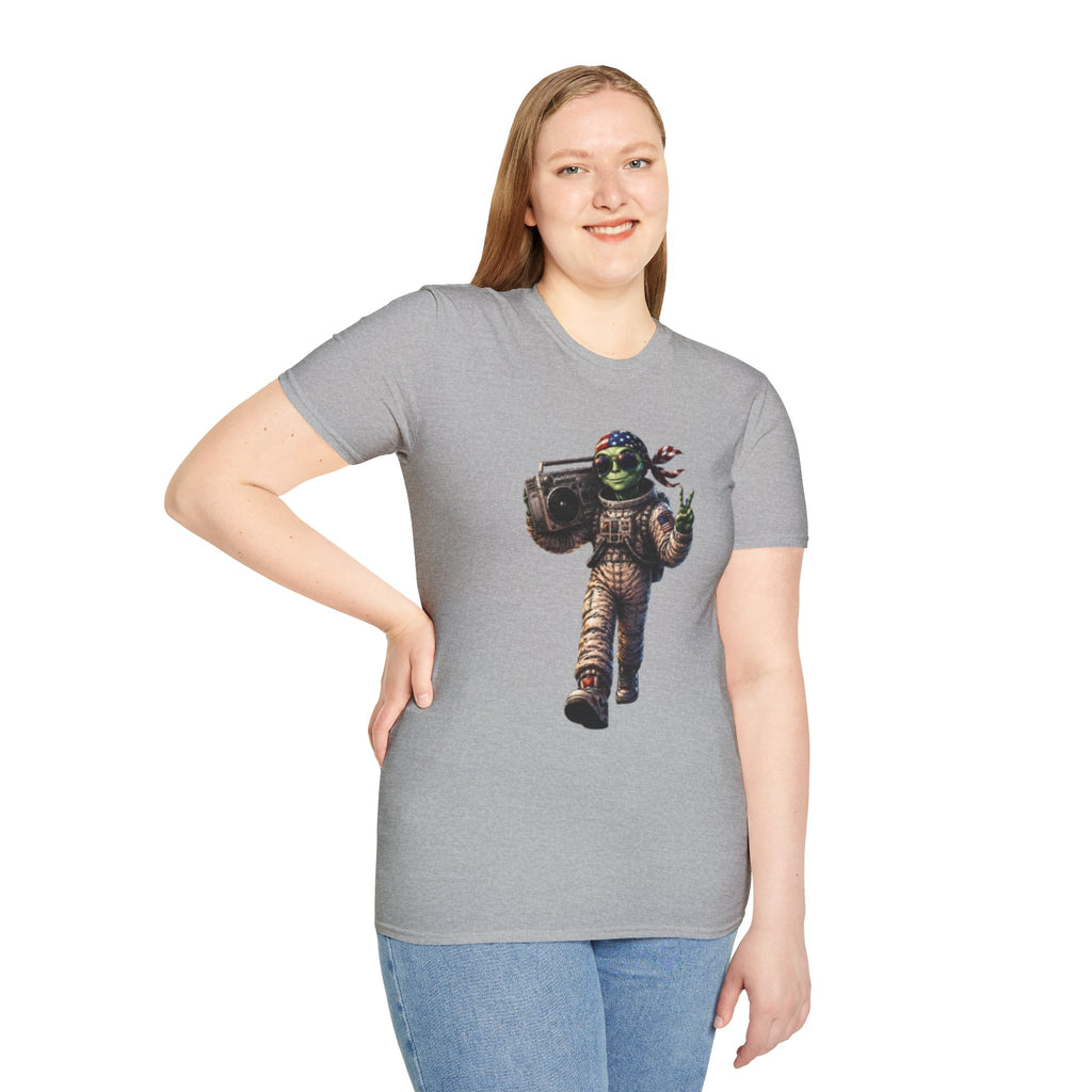 Cosmic Mixtape Alien Astronaut T-Shirt