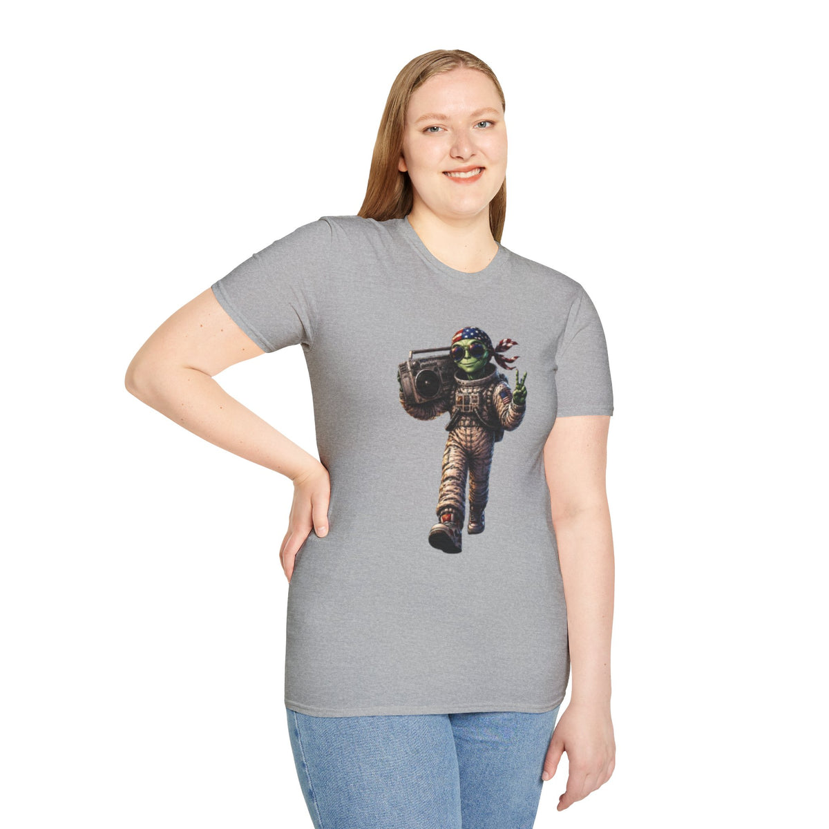 Cosmic Mixtape Alien Astronaut T-Shirt