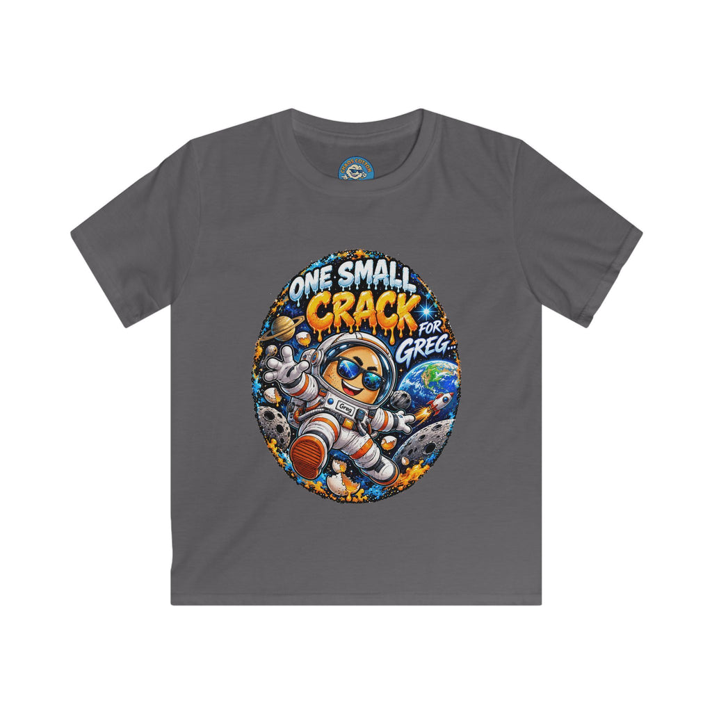 Greg the Egg "One Small Crack" Kids T-Shirt