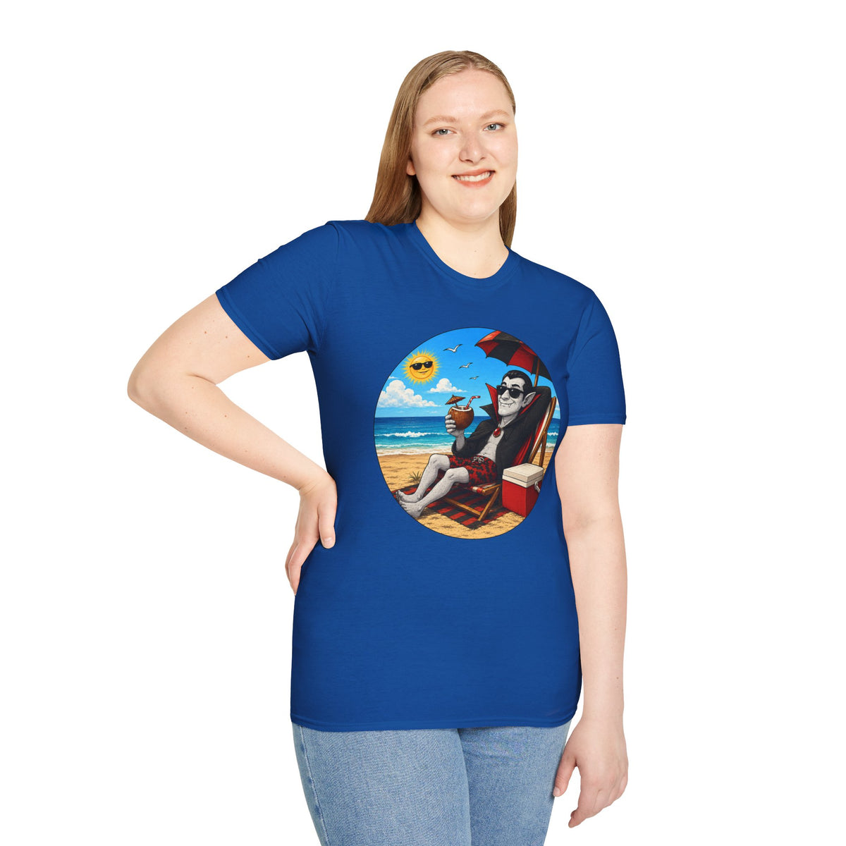 Relaxing Beach Vampire T-Shirt
