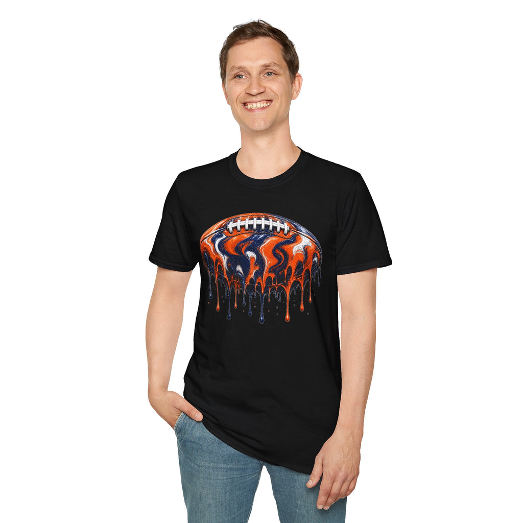 Auburn Tigers Football Drip T-Shirt