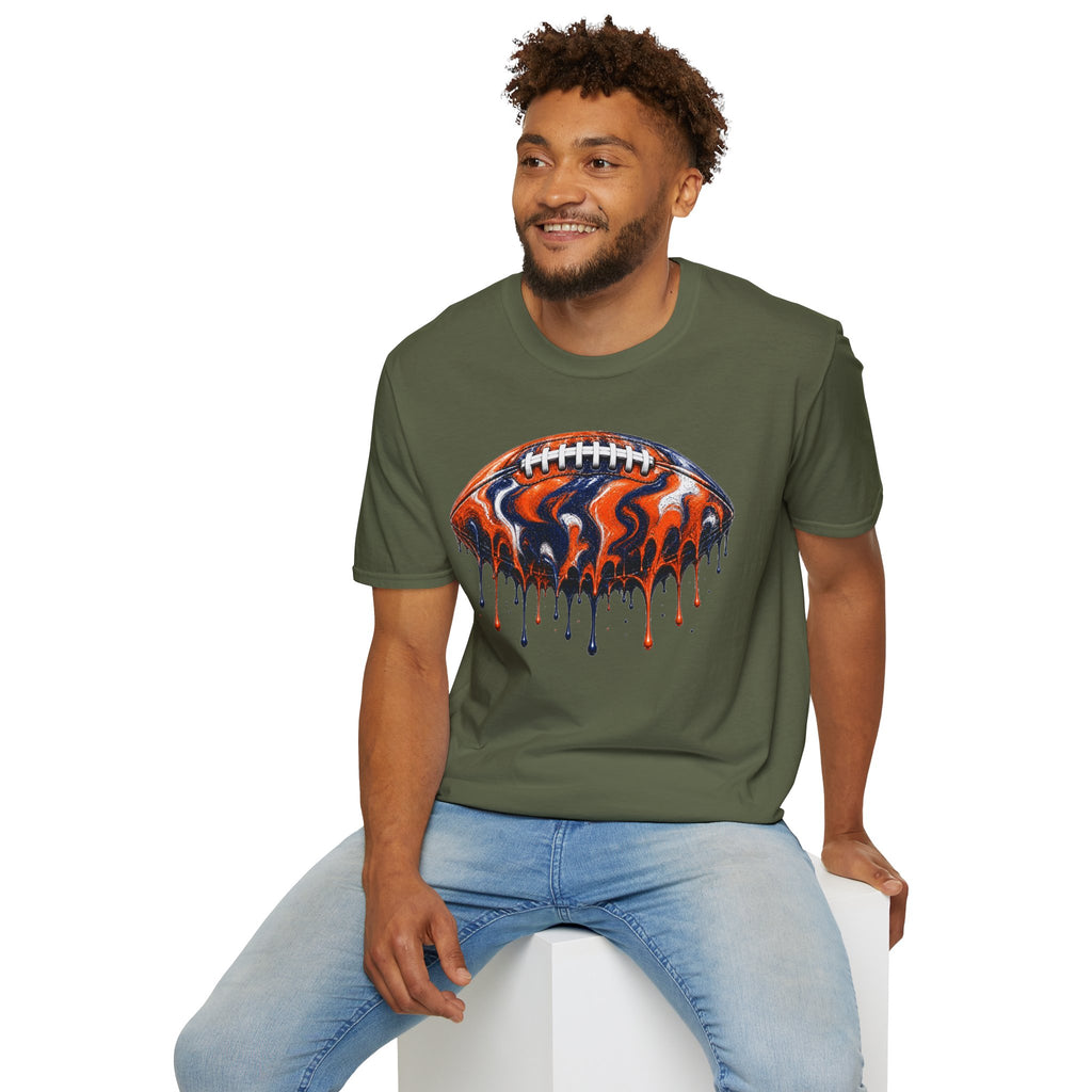 Auburn Tigers Football Drip T-Shirt