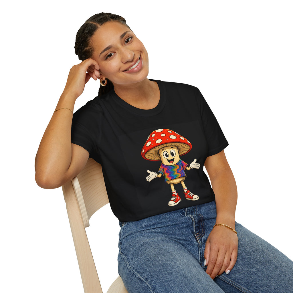 Groovy Fun Psychedelic Mushroom T-Shirt