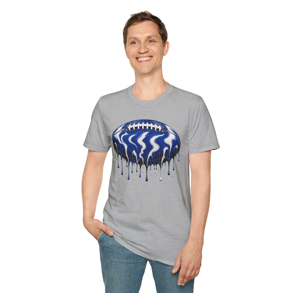 Kentucky Wildcats Drip Football T-Shirt